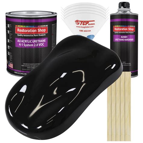 black car paint gallon|1 quart black paint automotive.